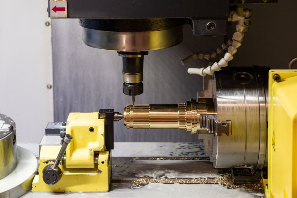max prop - image of a propeller manufacturing machine