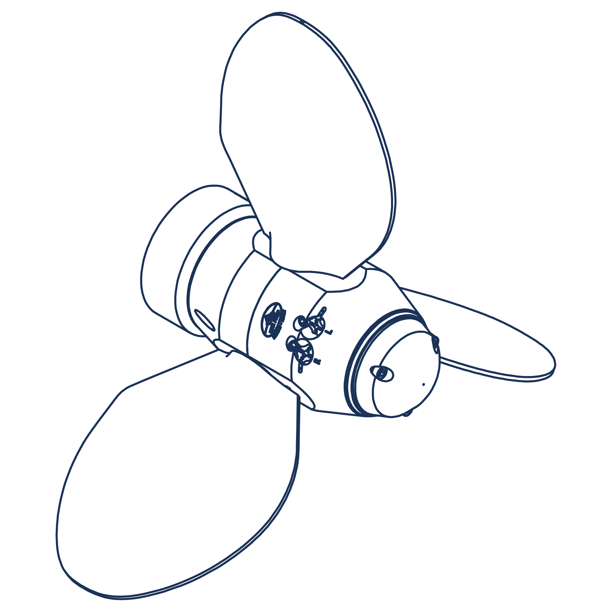 Max Prop Antishock propeller illustration