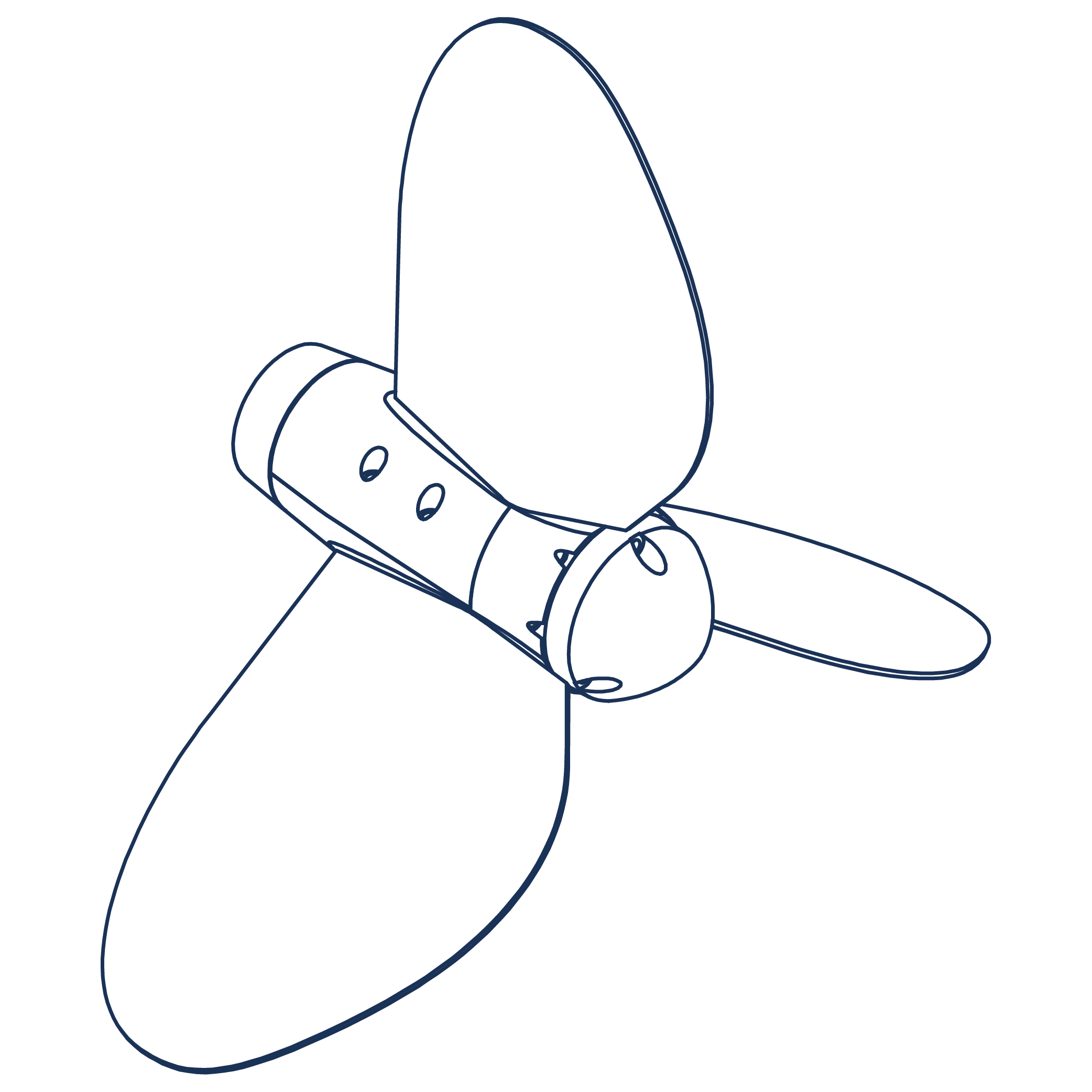 Max Prop Classic 3 Blades illustration