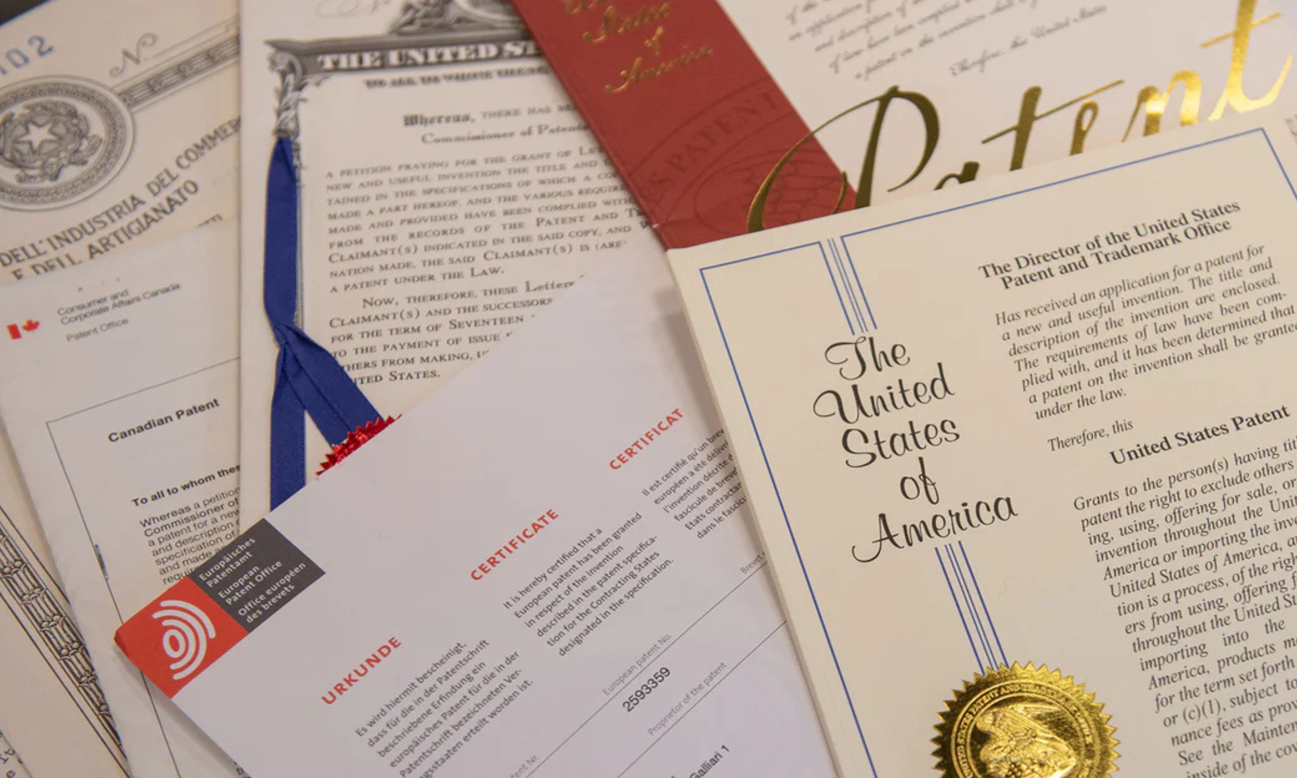 max prop - image of certificates on a desk